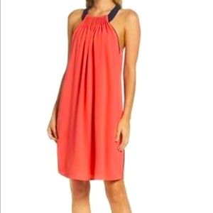 Felicity & Coco Halter Sleeveless Trapeze Dress